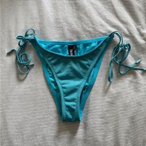 Baby blue sparkly Bikini Bottom by Triangl
